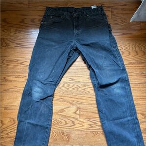 Dickies Black Straight Leg Jeans Timeless Design